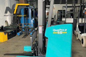 Các Dòng Xe Nâng Điện Đứng Lái Phổ Biến Trong Kho Logistics Hiện Nay